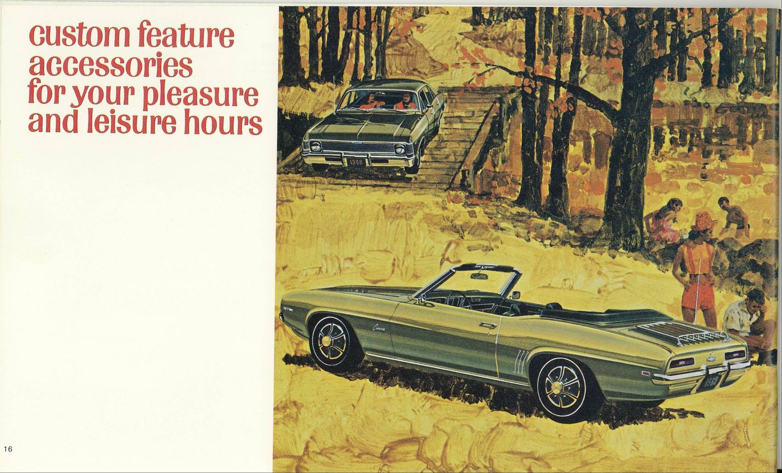 1969 Chevrolet Nova Camaro Accessories Brochure Page 15